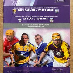 2008 Wexford v Waterford  Clare v Cork - GAA Senior Hurling Quarter Final Programme
