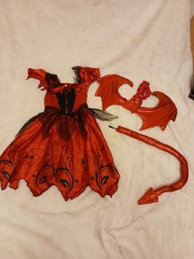 Halloween costume devil 5 to 6 years