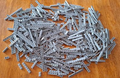 Bulk lot of light grey Lego plates