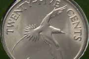 Bermuda 1973 Coin Stamp cover Brilliant UNC