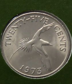Bermuda 1973 Coin Stamp cover Brilliant UNC