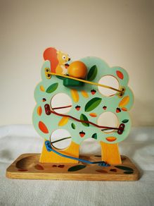 Djeco DJ06301 Early Development-Tac Boum Nut Baby Toy