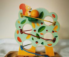 Djeco DJ06301 Early Development-Tac Boum Nut Baby Toy