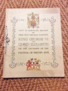 Visit to Northern Ireland 1951 George V1 & Liz