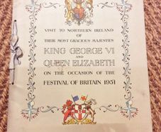 Visit to Northern Ireland 1951 George V1 & Princess E