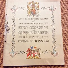 Visit to Northern Ireland 1951 George V1 & Liz