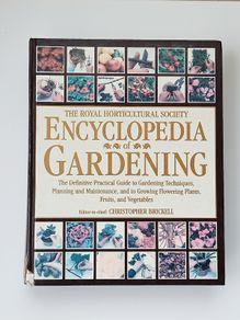 Large book "The Royal Horticultural Society: Encyclopedia of Gardening" editor in chief Christopher Brickell  hardback  1996