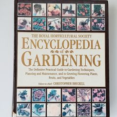 Large book "The Royal Horticultural Society: Encyclopedia of Gardening" editor in chief Christopher Brickell  hardback  1996