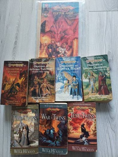 Dragonlance Books Lot Fantasy Paperback