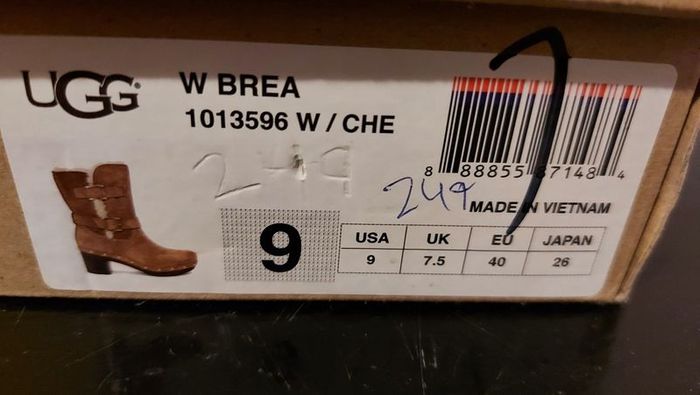 Genuine UGG Brea - hard sole women's boot