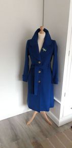 Stunning Biba Trench Style Wool Coat