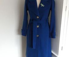 Stunning Biba Trench Style Wool Coat