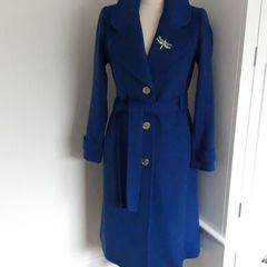 Stunning Biba Trench Style Wool Coat