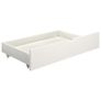 Bed Frame with 2 Drawers White Solid Pine Wood 100x200 cm Image 8