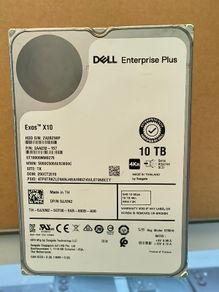 Dell Exos X10 10tb 3.5" Sas Hdd 7200 Rpm St10000nm0276 (tested Health 100%) P/n: 2aa232-157