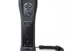 Wireless Remote Motion Plus Controller for the Nintendo Wii / Wii U - Black
