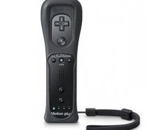 Wireless Remote Motion Plus Controller for the Nintendo Wii / Wii U - Black