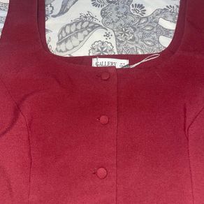 Beautiful burgandy waistcoat