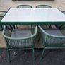 Garden table and chairs Image 5