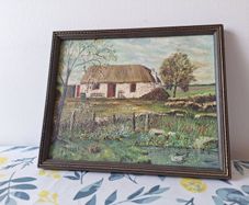 Jim Barnes (signed) - Highland Cottage - 1992