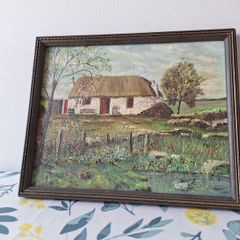 Jim Barnes (signed) - Highland Cottage - 1992