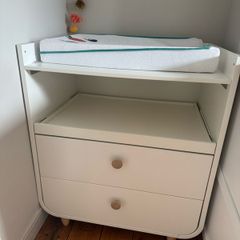 IKEA Myllra Baby Changing Table and Storage Drawers