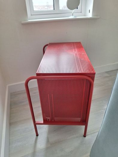 4 Drawer Metal Storage Chest