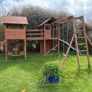 Megafort mountain jungle gym climbing frame play centre Image 2