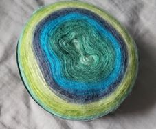 Hobbii Wool Cake 150g gradient knitting crochet yarn