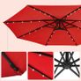 Parasol with LED solar lighting Image 7