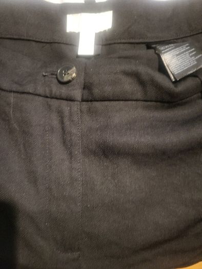 Black Wide Leg Trousers