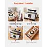Tumbler Heat Press Machine, Max 887 mL Mug Press, Fast and Even Heating, with Tape and Gloves, Easy Temp and Time Setting, Heat Transfer for Sublimation Tumblers, Cups, Mugs, Black and White Image 6