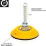 Glass Polish 12001 | Hook and Loop Backing Pad, Spindle Pad for Drill | Thread M6 with Universal Drill attachment | 50mm Image 3