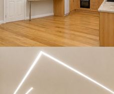Modern LED Ceiling Lighting Installation