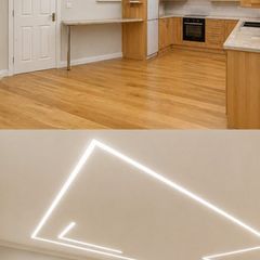 Modern LED Ceiling Lighting Installation
