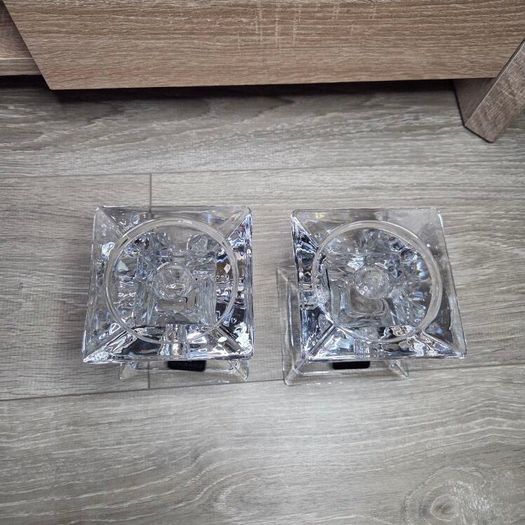 A pair of large Newgrange Candle holders