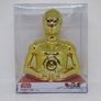 Disney Star Wars C-3PO Gold Robot Money Box Piggy Bank Coin Jar Novelty Brand New In Box Image 2