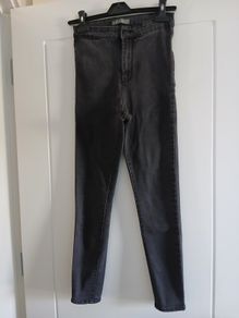 Grey denim jeans