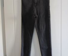 Grey denim jeans