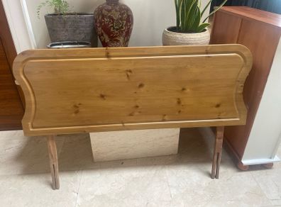 Good Solid Double Bed Size Wooden Headboard - Can Deliver