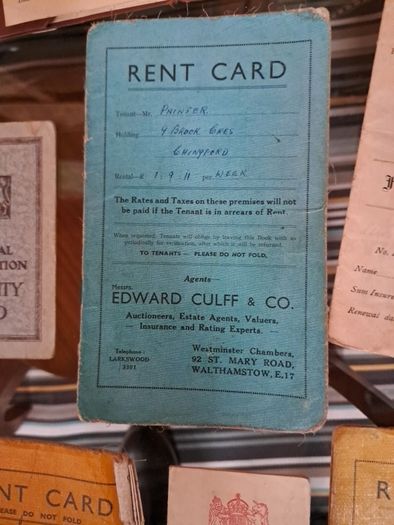 Vintage Soliders Paperwork