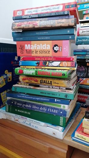 books and comic - Italian language