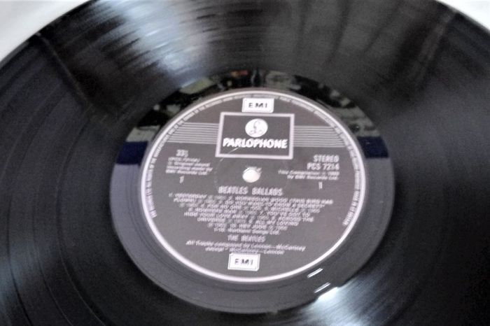 1St.Press.The Beatles'Ballads'Original Parlophone Rec.1980.Ex.to Nm.