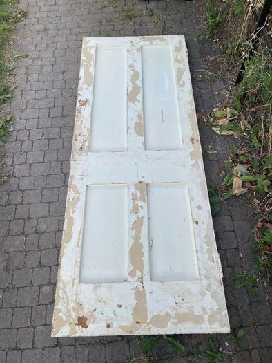 Solid wood door