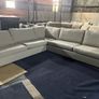 Grey corner sofa set o shaped Image 7