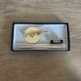 Vintage Quill Desk Pen Set with Stand and Lifetime Guarantee  Gold Tone Image 2