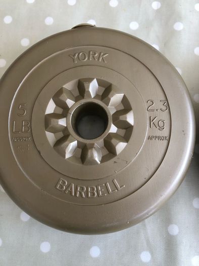 York Barbell Weights 2.3kg x2