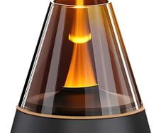 Flame Aroma Diffuser 150ml  Essential Oil Humidifier with Simulated Flame & Color Changing Ambient Light, 2H/4H/6H Timer, Auto Shut-Off, Ultrasonic Cool Mist for Home, Bedroom, Office
