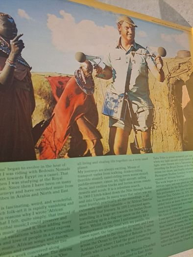 African Sanctus by David Fanshawe Signed copy Gatefold lp African Sanctus