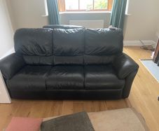 Black Leather couch